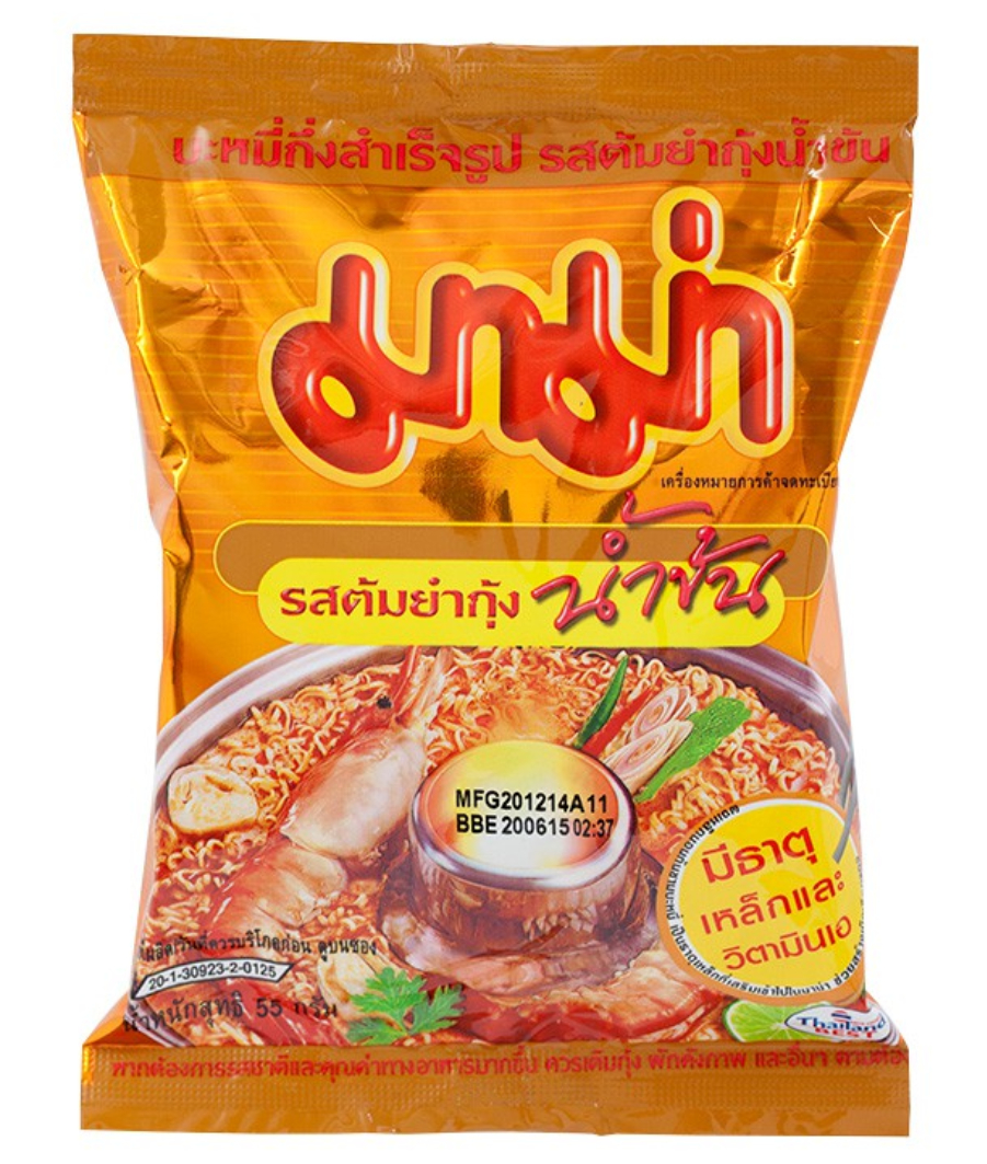 มาม่าต้มยำน้ำข้น 55 กรัม ( 1ซอง)