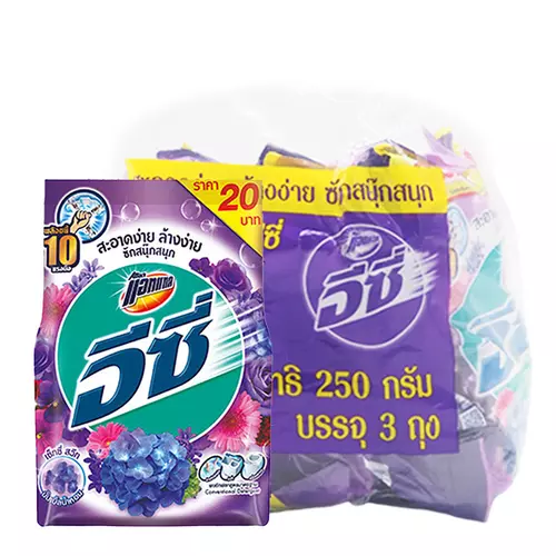 แอทแทค อีซี่ ผงซักฟอก กลิ่นเซ็กซี่สวีท 250 ก. x 3 839759