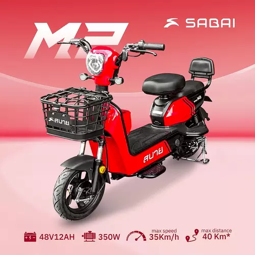 SABAI-M2 จักรยานไฟฟ้า2ล้อ ไม่มีที่ปั่น สำหรับทุกวัย ประกอบแล้ว99%  มีหน้าร้านทั่วประเทศ รับประกัน5ปี