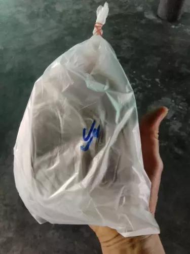 ปูนตำปูนโบราณสำหรับงานปั้นถุง 1 กิโลกรัม 40 บาท