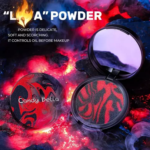 CANDY BELLA BLUE SKY AND CLOUD CONTROL OIL POWDER CAKE แป้งลาวาคุมมันขั้นสุด ล็อคผิวแมตต์กริบตลอดวัน!