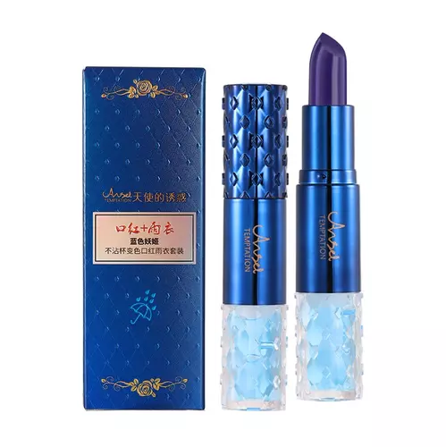 Lessxcoco lip ลิปเปลี่ยนสีตามอุณหภูมิ ลิปโค้ทล็อคสี 2-in-1 ( มีกลอส )