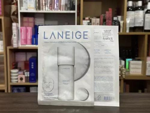 [ ราคา/แผ่น ] Laneige Cream Skin Milky Hydration Sheet Mask 33g