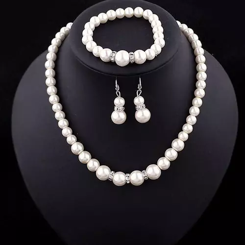 (พร้อมส่ง) สร้อยคอไข่มุกเหมือนแท้ Charming set | สวยหรู เกรดพรีเมี่ยม | ร้านค้าไทย ส่งไว