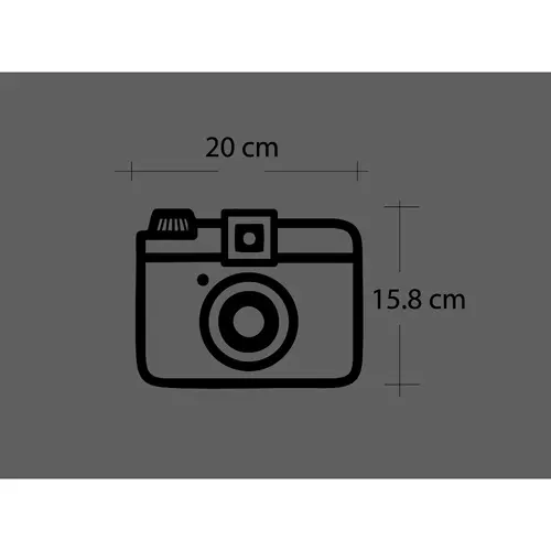 ตัดสติกเกอร์ icon กล้อง camera สีดำ พร้อมเทปยก พร้อมติดตั้ง กันน้ำ กันฝน ทนแดด