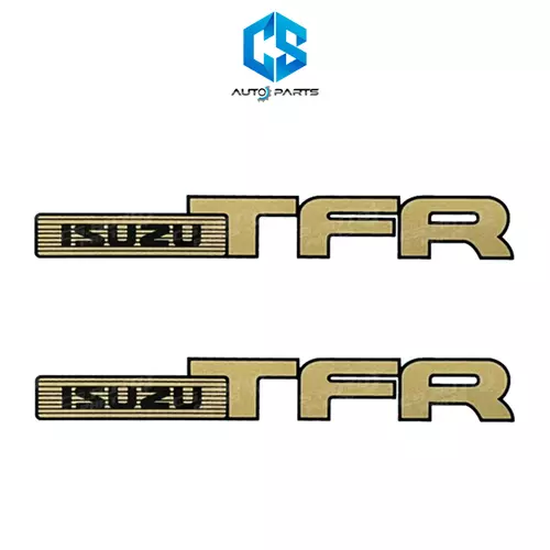 สติ๊กเกอร์ ISUZU TFR (สีทอง) - ISUZU TFR (ติดข้างประตู)