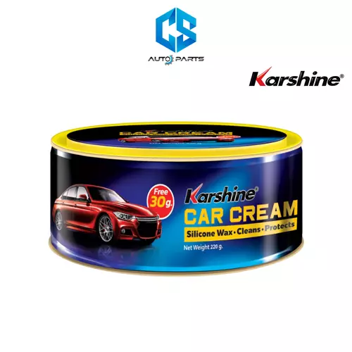 Karshine Car Cream ครีมลบรอยขนแมว ขจัดคราบยางมะตอย ขนาด 220 g. + ฟรี 30g.