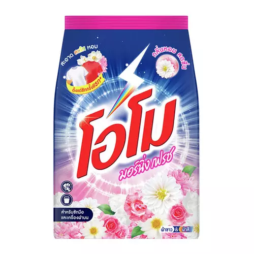 โอโม ผงซักฟอก สูตรมอร์นิ่ง เฟรช 800 ก. 893555