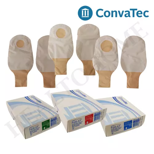 Convatec Sur-Fit Natura Opaque ถุงเก็บอุจจาระหน้าท้อง แบบขุ่น (เฉพาะถุง) (1 ชิ้น)
