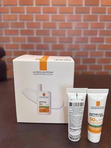 ครีมกันแดดสำหรับผิวมันเป็นสิวง่าย La Roche-Posay Anthelios UVMUNE400 Oil Control Fluid SPF50+ 3ml.