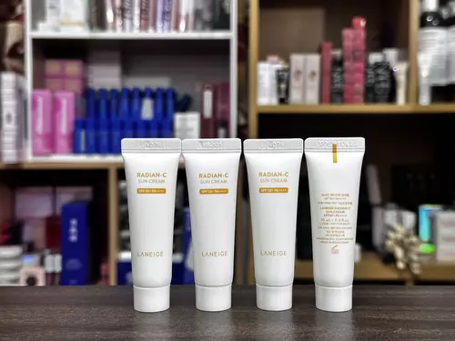 [ ราคา/หลอด ] Laneige Radian-C Sun Cream SPF50+ PA++++ 10ml