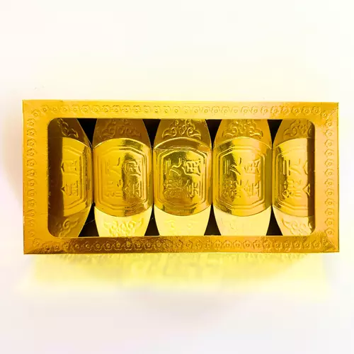 ทองก้อน กิมตุ้ง ไหว้บรรพบุรุษ ไหว้คนตาย พิธีจีน ขนาด 25x12 cm กระดาษ