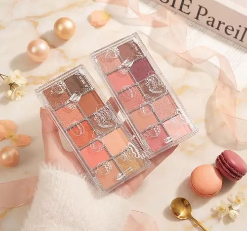 LAMEILA 10-COLOR EYESHADOW PALETTE พาเลทอายแชโดว์ 10 สี เนื้อแมท & ชิมเมอร์