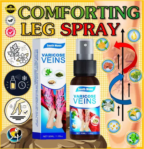[ 1 แถม 1 ] สเปรย์ฉีดพ่นผิวขาเส้นเลือดขอด Comforting Leg Spray เพื่อเรียวขาที่เรียบเนียน และเบาสบาย