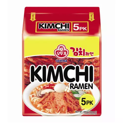 โอโตกิ บะหมี่กึ่งสำเร็จรูป รสกิมจิ 120 ก. x 5 (292513)