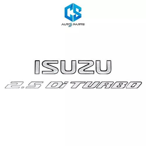 สติ๊กเกอร์ ISUZU 2.5 Di TURBO - ISUZU D-MAX ปี02-11 (ติดฝาท้ายกระบะ)