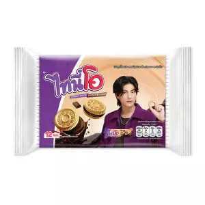 ไทนี่โอ มินิคุกกี้ช็อกโกแลต 28 ก. x 12 (933091)
