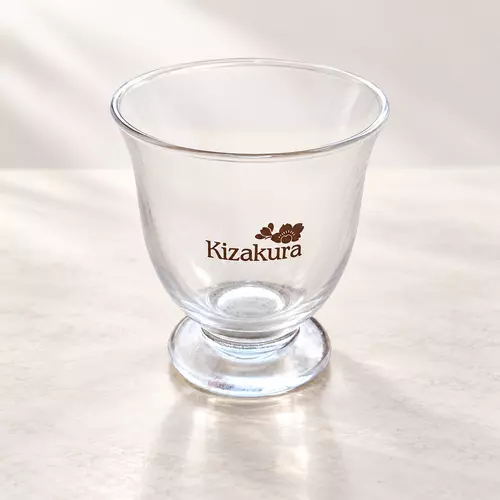 แก้วสาเก/แก้วโชจู Kizakura Yoimachi Glass แก้วบาร์ญี่ปุ่นแท้ งานสะสม พร้อมกล่อง