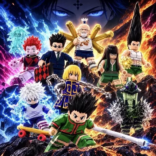 พร้อมส่งในไทย 🚚 ตัวต่อมินิฟิกเกอร์ WM6234 - Hunter x Hunter Minifigure Collection