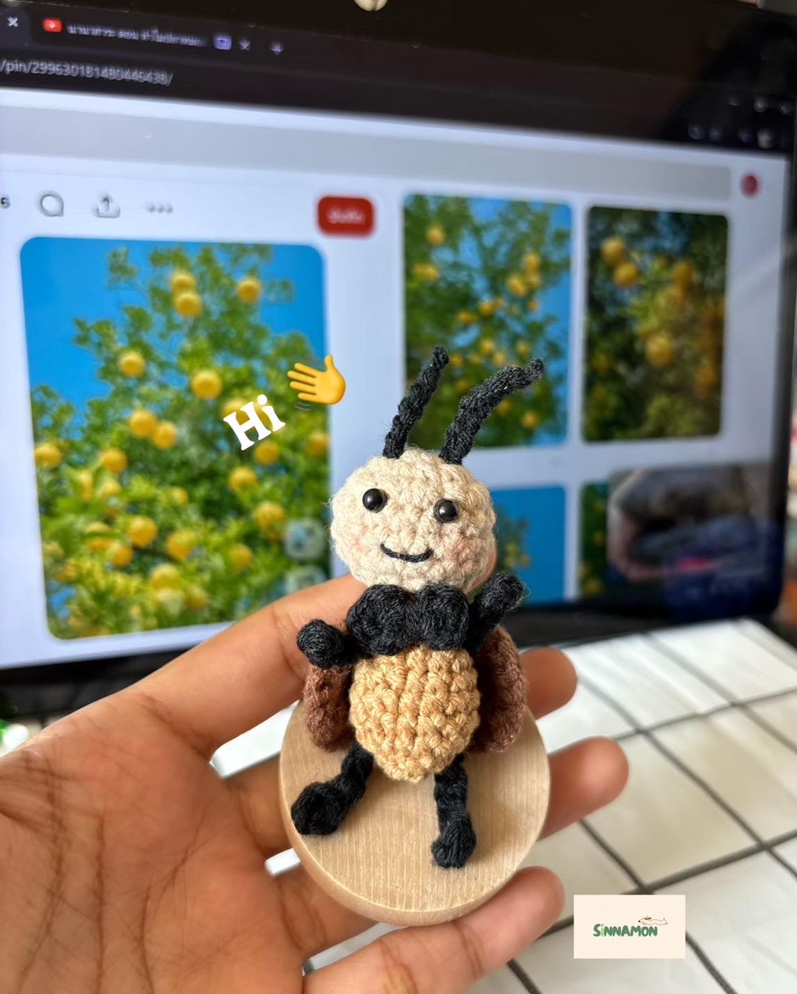 พวงกุญแจเจ้าแมลงสาบ🧄สุดจะคิ้วทึ