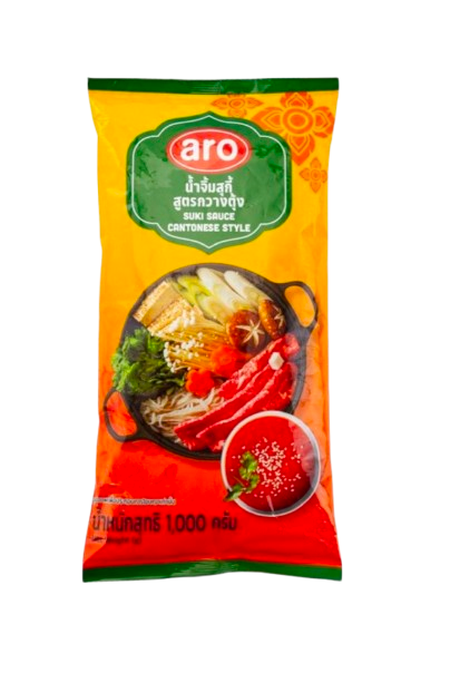 น้ำจิ้มสุกี้ สูตรกวางตุ้ง (ตรา เอโร่) ขนาด 1,000 กรัม