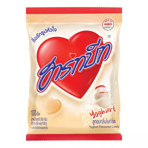 ฮาร์ทบีท ลูกอมกลิ่นโยเกิร์ต 100 เม็ด (331746)