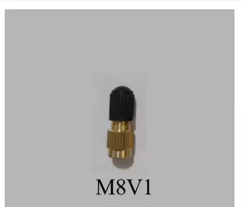 หัวต่อเติมลมทองเหลือง เกลียวใน M8V1