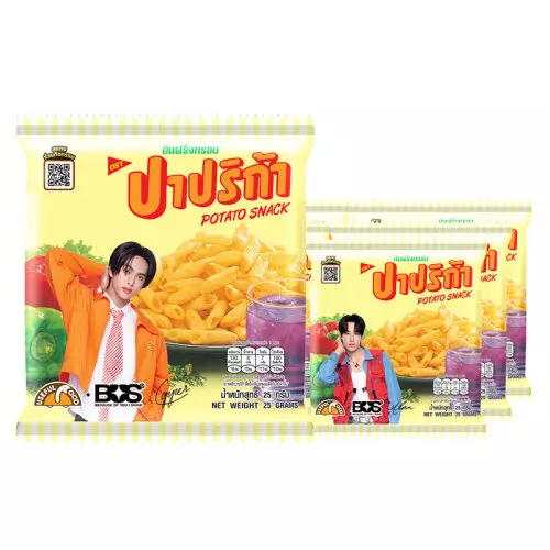ปาปริก้า มันฝรั่งทอดกรอบ 25 ก. x 6 (178854)