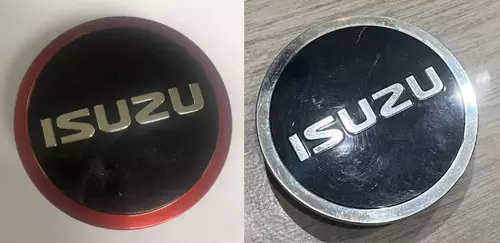 มือ2 แท้ 1อัน แดง/โครเมี่ยม isuzu stealth สเทลธ์ สเทล อีซูซุ ฝาครอบดุมล้อ ดุมล้อ ดุม ดุมล้อ ฝาครอบล้อ แม็ก ดุมรถ ดุมแม็ก ฝาแม็ก ฝาล้อแม็ก ล้อแม็ก