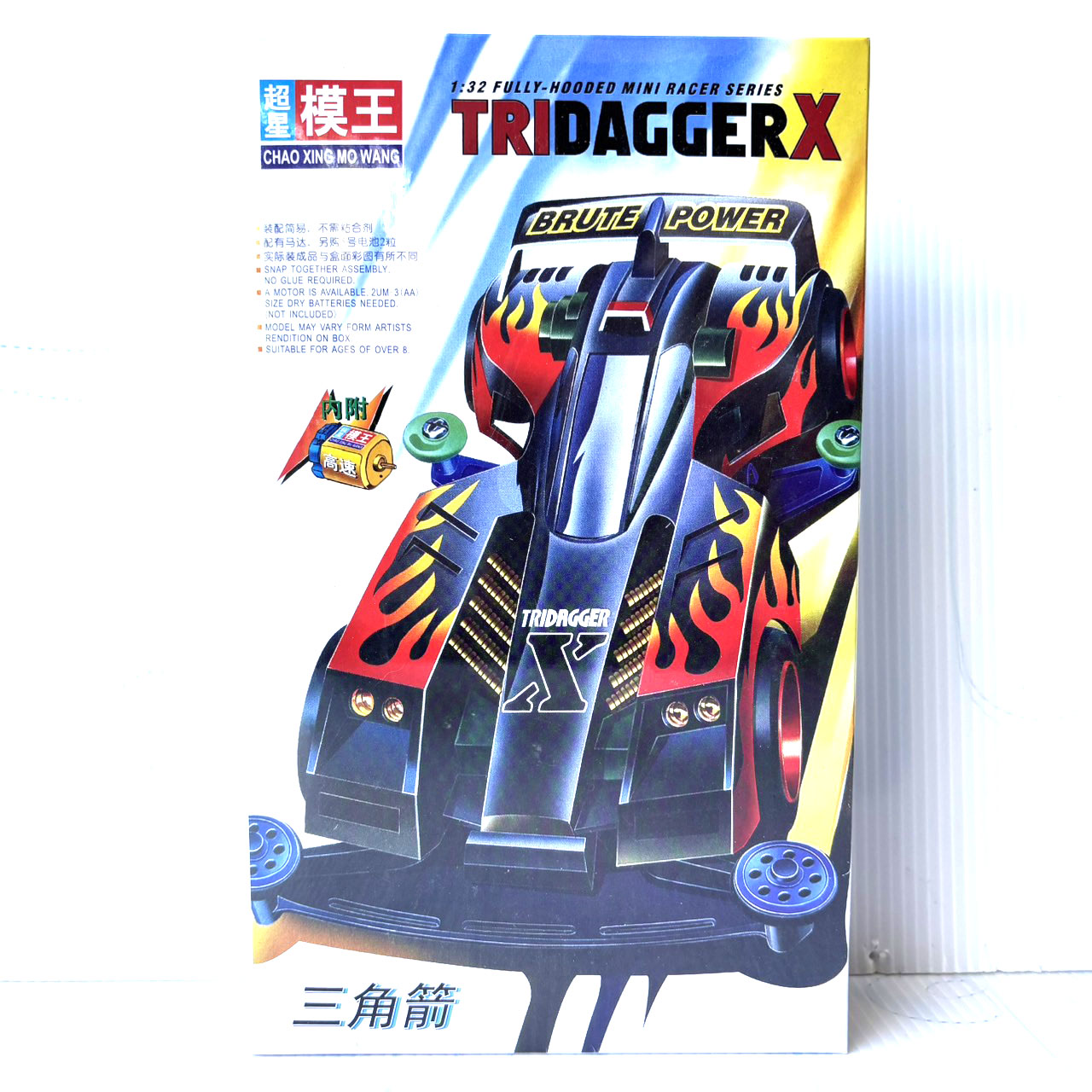 mini4wd รถโมเดล minicar มินิโฟว์วิล Tridagger X