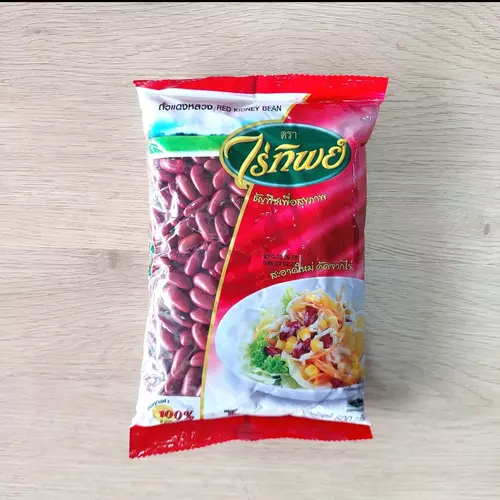 ถั่วแดงหลวง​ ตราไร่ทิพย์​ 500กรัม​ Red​ Knidney​ Bean